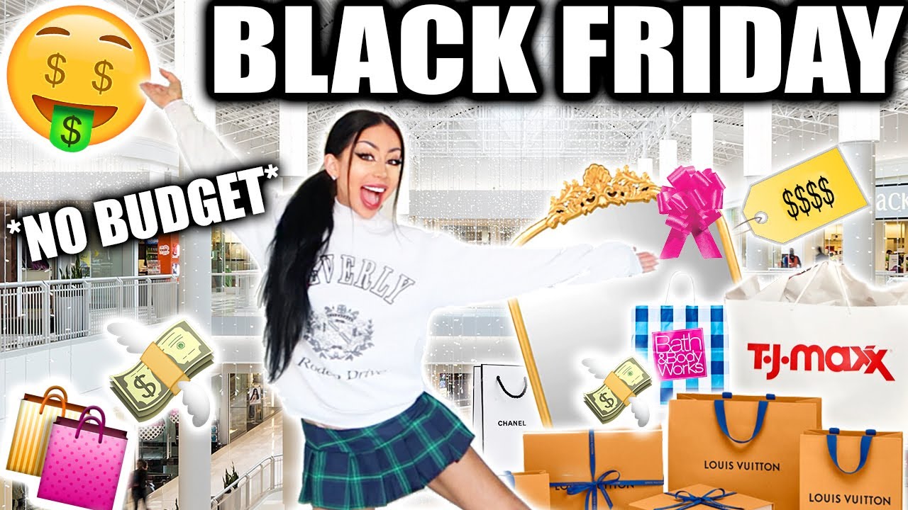 the most INSANE Black Friday shopping spree ever YouTube