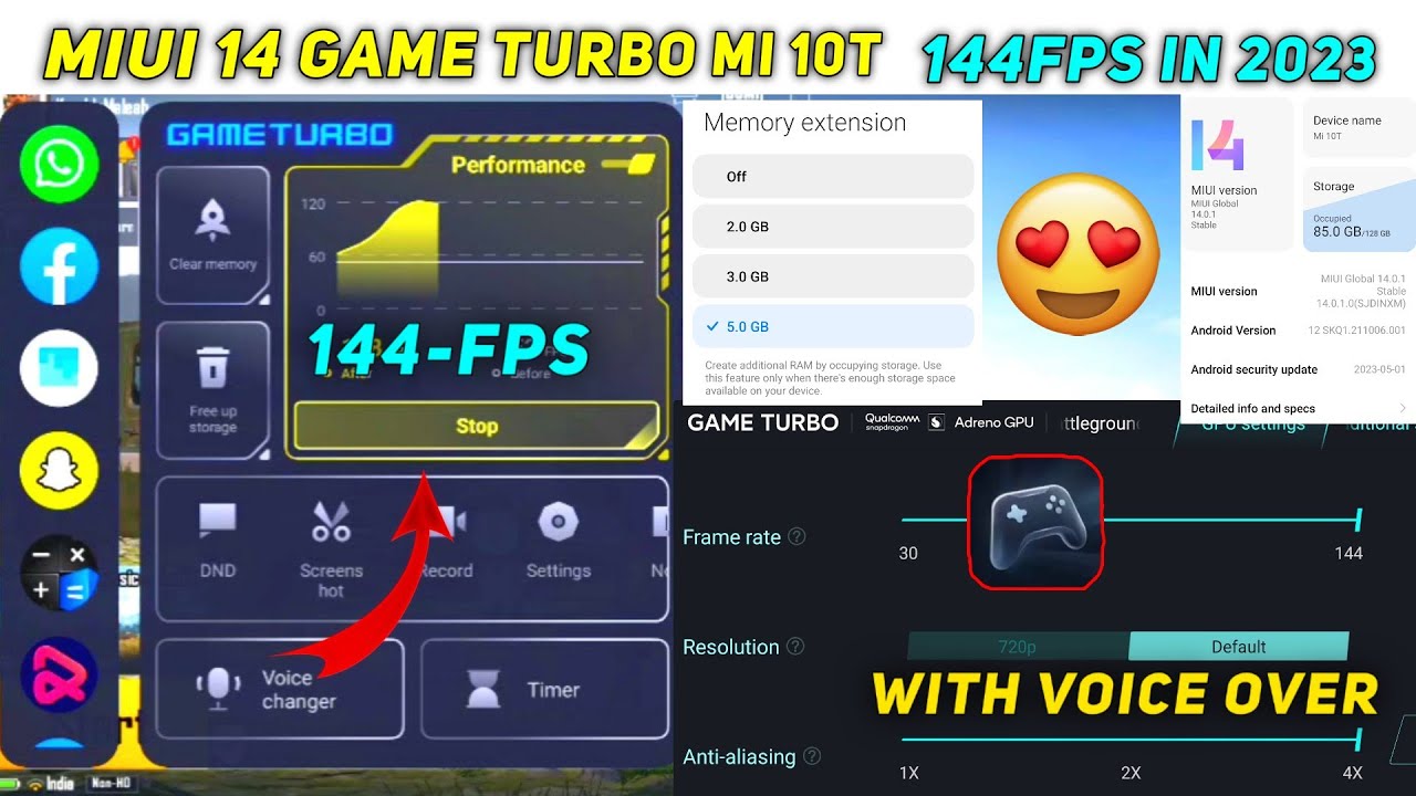 From Casual to Pro: Why is MIUI 14 Good for Gaming? - Game Turbo Mode for improved gameplay