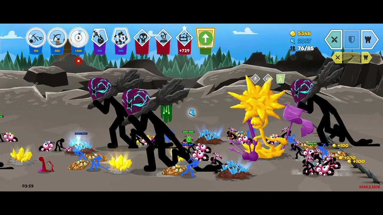 Stickwar stickman saga online War Game 01 03