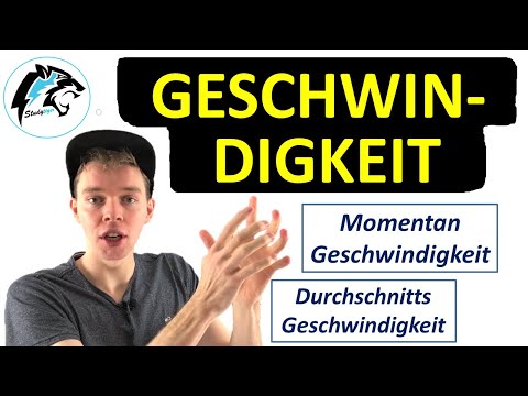 Video: Was ist der Unterschied zwischen Momentan- und Durchschnittsgeschwindigkeit? Was ist das beste Beispiel für eine Momentangeschwindigkeit?