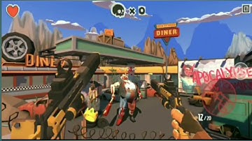 zombie war rules of survival-menembak zombie