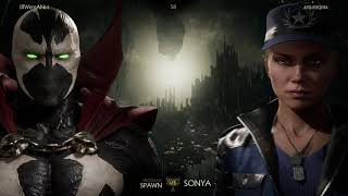 💀🐲 MK11 Sonya vs Spawn 31mzo2021