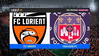 Lorient vs Toulouse | Ligue 1 Full Match Simulation 2026