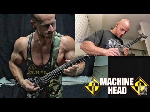 MACHINE HEAD - Ten Ton Hammer Guitar Cover