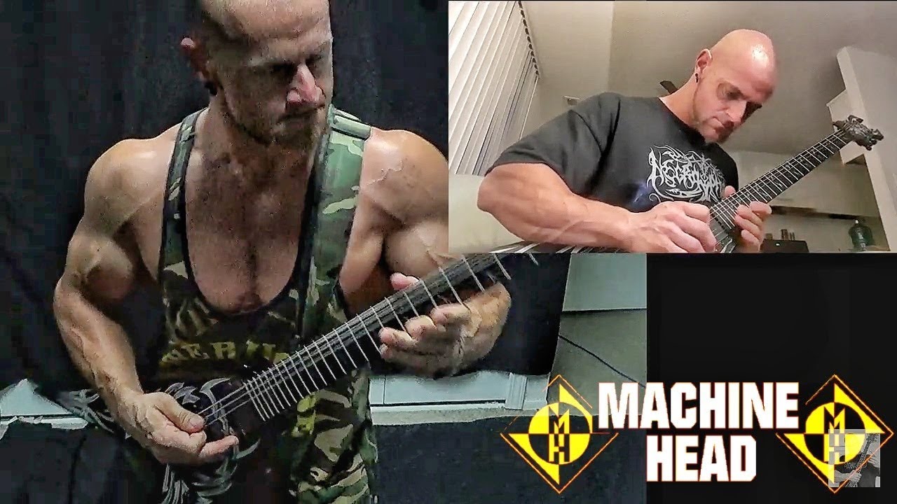 MACHINE HEAD - Ten Ton Hammer Guitar Cover
