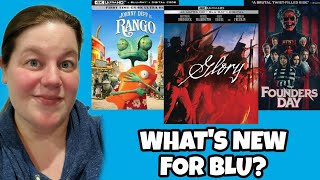 WHAT'S NEW FOR BLU? - Glory & Rango 4K Steelbooks and Founder's Day Blu-ray!