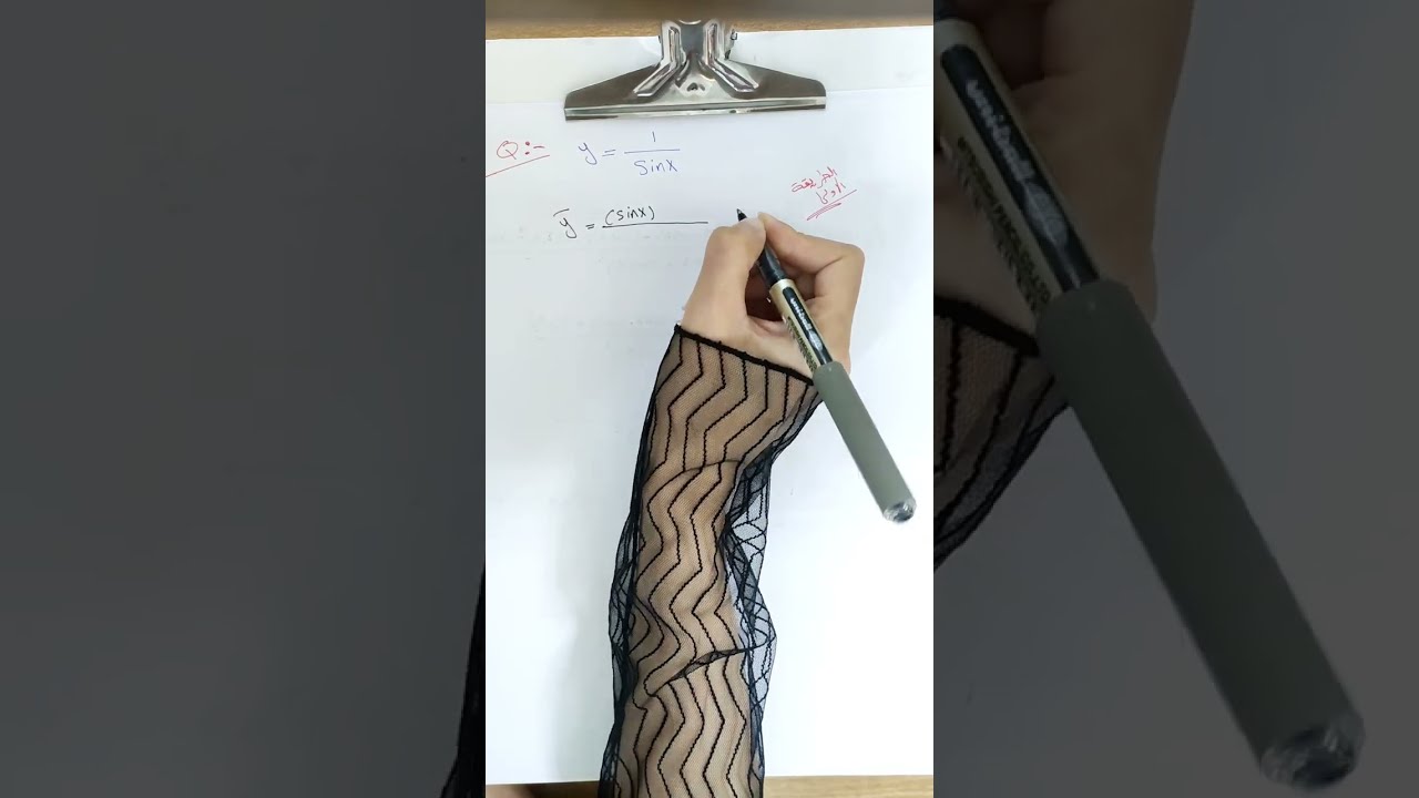 رياضيات / المرحلة الأولى – (مشتقات الدوال المثلثية_الجزء الثالث) / قسم الكيمياء