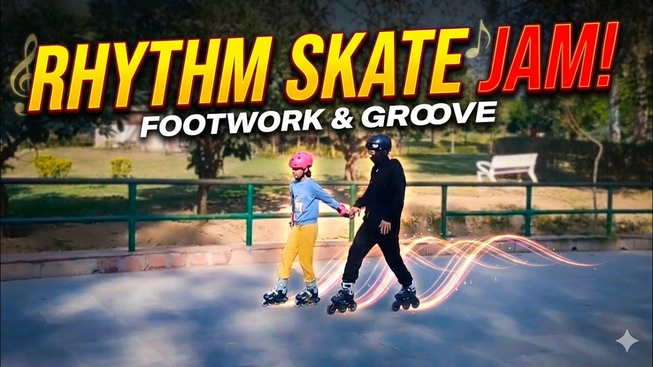 How to learn rhythm skate first stap |