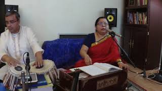 Kajri - barsana lagi badariya by sonali ray and tabla anjan ghosh
singer: had intensive training in hindustani classical (vocal)
semi-classical ...