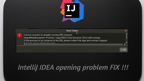 Intellij IDEA Community opening problem FIX !!!