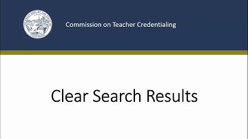 Data Dashboard - Clear Search Results