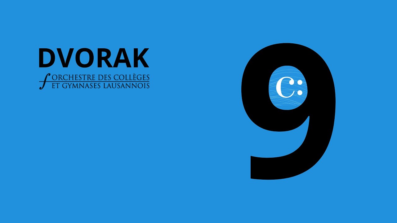 DVORAK/SYMPHONIE 9/ NOUVEAU MONDE/violin/viola/cello/Young orchestra/Maestro/Symphonic orchestra/