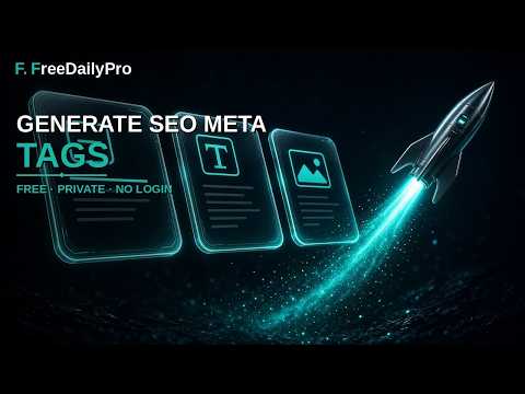 How to Generate SEO Meta Tags Online