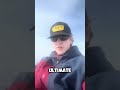 Ice fishing attempt 3 #fishing #icefishing #shorts