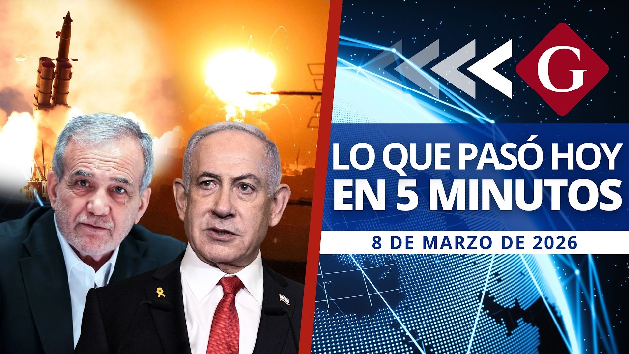 🔵 Noticias 8 marzo: ISRAEL INTENSIFICA ATAQUES CONTRA INSTALACIONES DEL GOBIERNO EN IRÁN | Noticiero