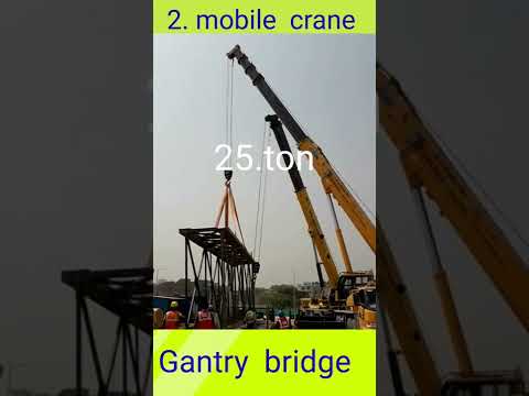 Gantry bridge # shifts # mobile Crane# ?
