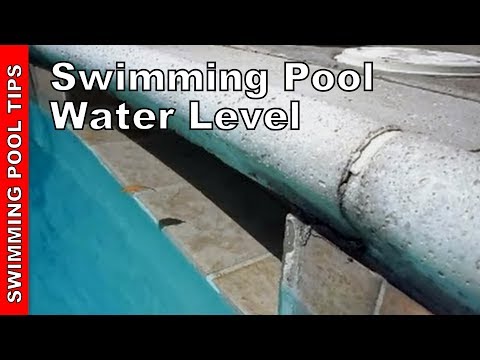 Video: Kan het waterpeil in het zwembad te hoog zijn?