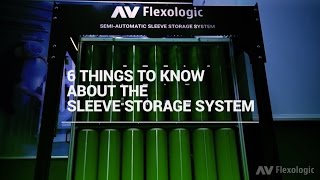 6 things to know about storing flexo plate sleeves | Sleeve Storage System