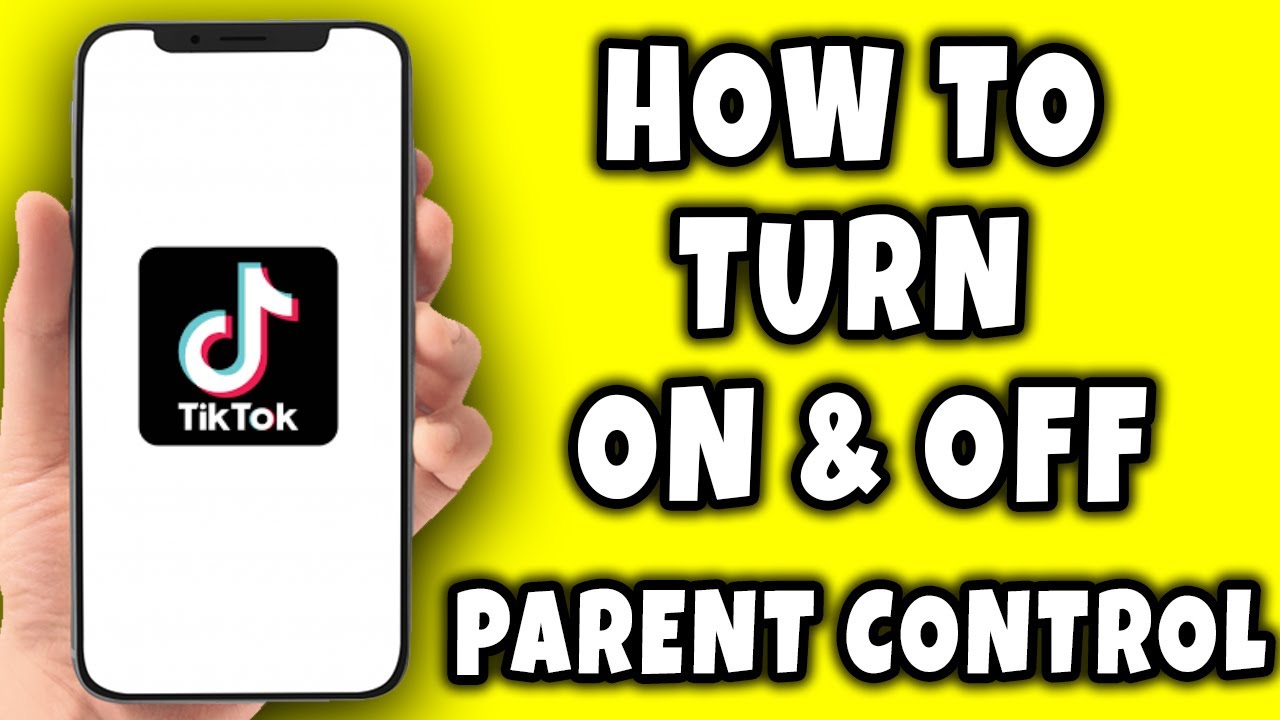 How to Turn On and Off Parent Control on TikTok (2026) - YouTube