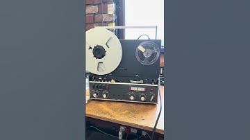 Revox A77 reel to reel testing ✨ #revox #tapemachine #tape #analog #recording #reeltoreel