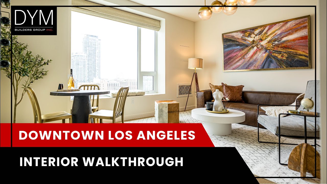 Condo Complete Renovation Walkthrough 19Th Floor In Downtown Los Angeles Photo Inspiration
