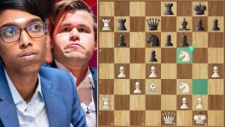 There's no Going Back! || Praggnanandhaa vs Magnus Carlsen || Superbet Poland Blitz (2024)