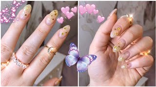 D Glitter Star Nail Glitter Manicure By Purple Ideas