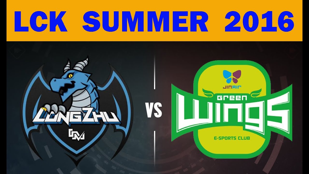 Longzhu Gaming vs Jin Air Green Wings - LCK Summer 2016 Game 2