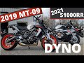 2019 Yamaha MT09 + 2021 BMW S1000RR | Moore Mafia ECU Flash + dyno tune