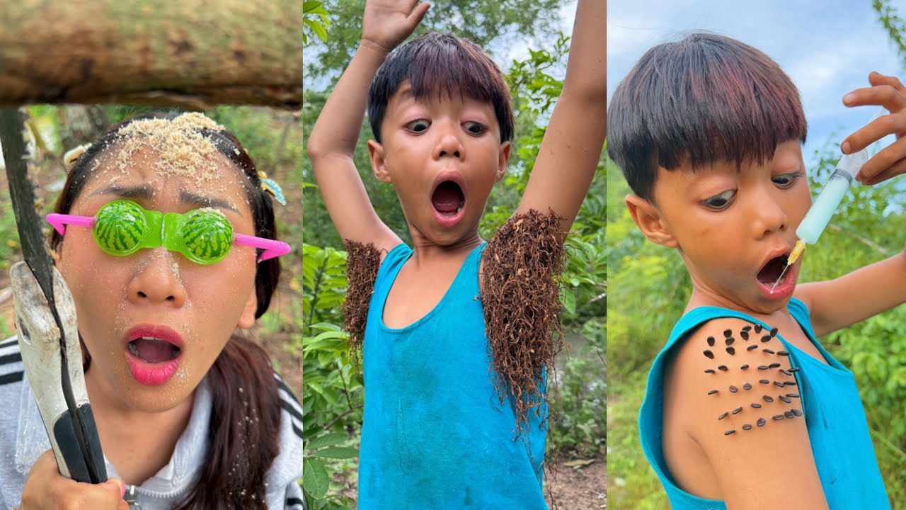 The show AMAZING Smart idea and Useful In Forest with Single Mom # ...