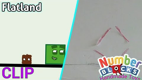 Numberblocks | Flatland | Handmade Toys CLIP
