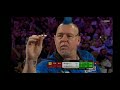 Peter wright missed d12 for a nine darter  world darts chapionship 2022