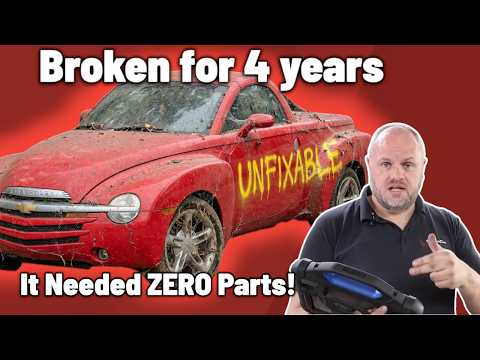 "Unfixable"for 4 years…This Chevy SSR needed ZERO parts!