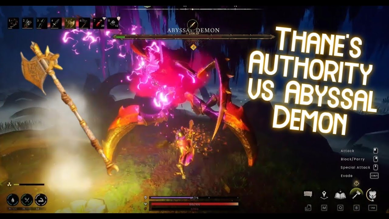 Thane's Authority vs Abyssal Demon | RuneScape: Dragonwilds