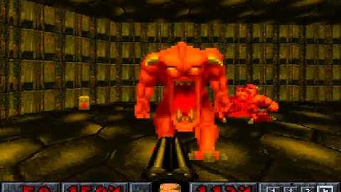 PSX Final Doom - Level 20: Processing Area