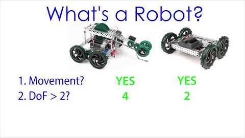 What Qualifies as a Robot for Robotics Merit Badge?