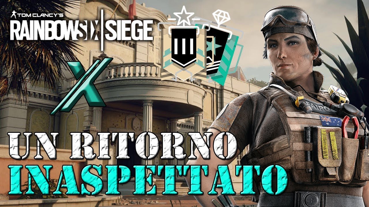 UN RITORNO INASPETTATO SU PS4 - RAINBOW SIX SIEGE ITA - YouTube