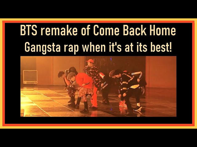 BTS - Come Back Home (remake) live at 4th Muster 2018 [ENG SUB] [Full HD] class=