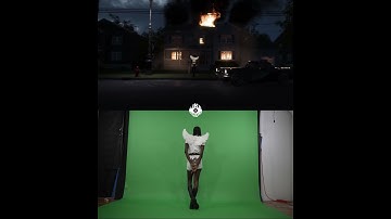 Green Screen Before And After #3D #VFX #UnrealEngine #Creative #LikeVisions #GreenScreen