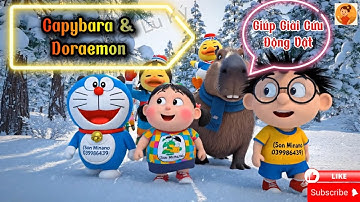 Capybara & Doraemon lạc giữa rừng băng giá, Bánh lọc và nobita giải cứu động vật