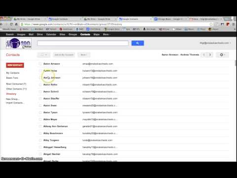 Google Apps for Education: Sharing a Google file with a group