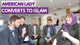 A random American woman walks into our Masjid and CONVERTS to Islam - She explains why