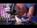 Paper boat presents hope the boat