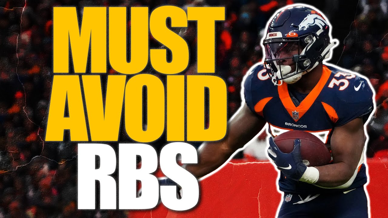 5 Running Backs to AVOID in Fantasy Football this year!