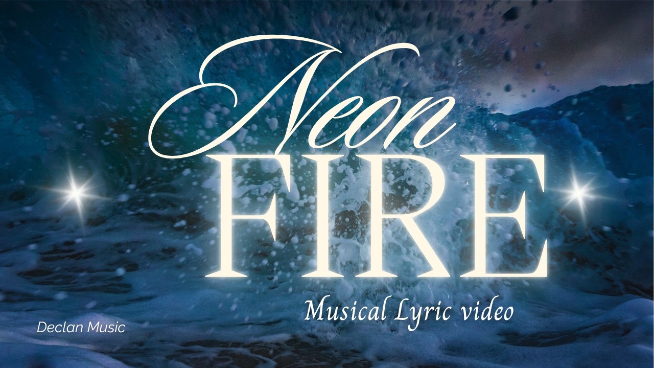 Neon Fire | Official Lyrics | Synthwave, Retrowave & Electronic Pop Song