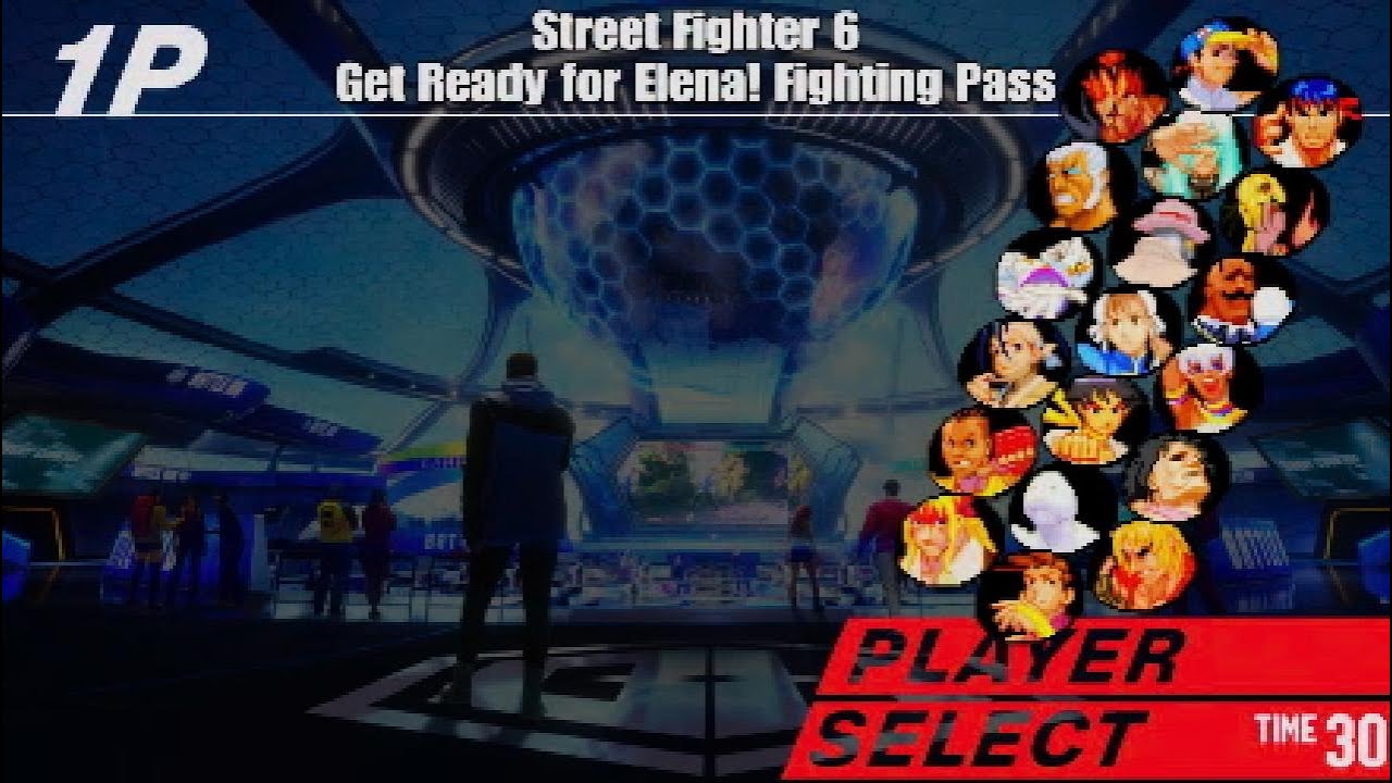 Checking out the Get Ready for Elena Fighting Pass in Street Fighter 6
