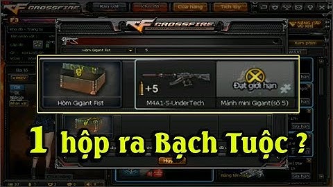 Mở hộp lấy M4A1 Bạch Tuộc (UnderTech) - Nổ lực đã được đền đáp ✔