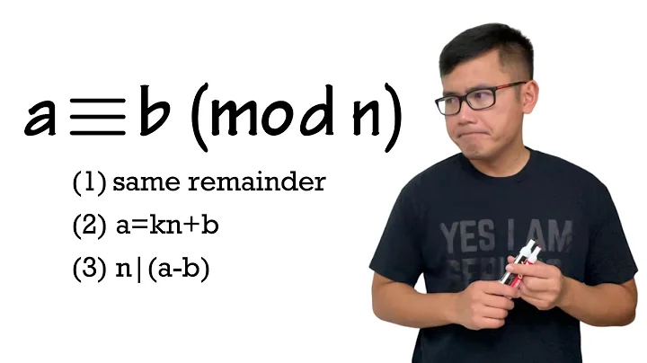 What does a ≡ b (mod n) mean? Basic Modular Arithmetic, Congruence