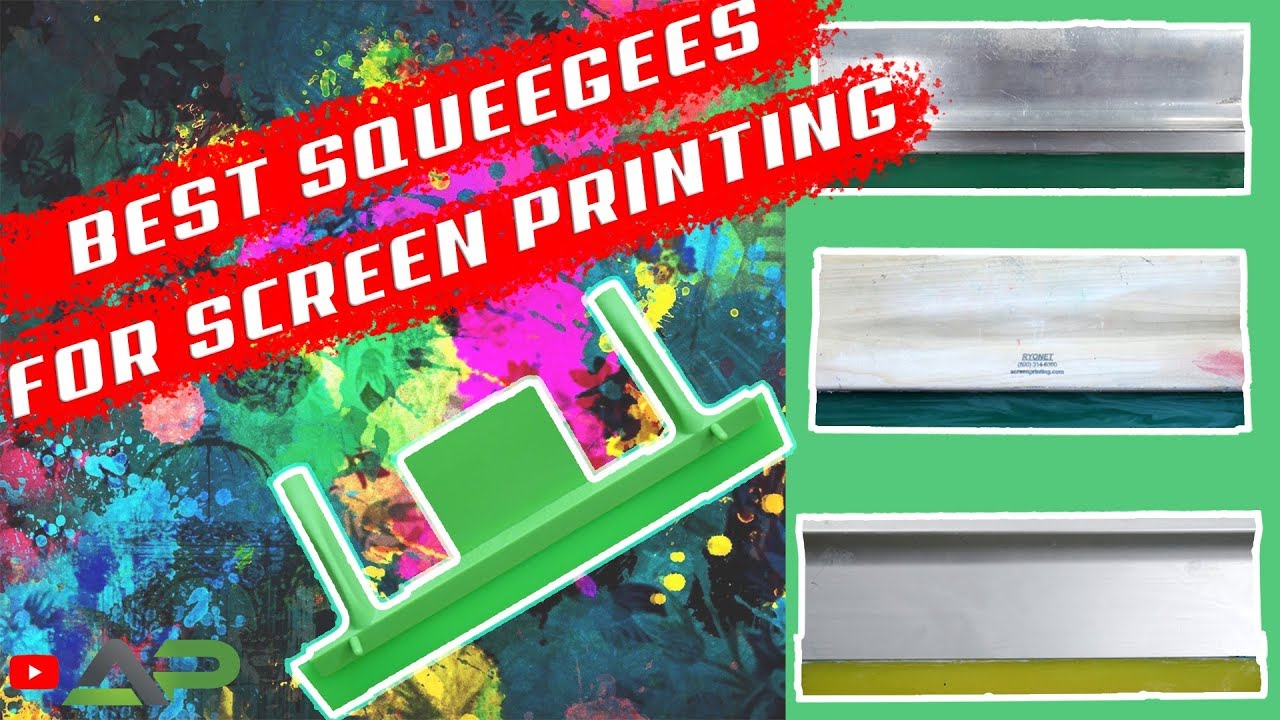 Screen Printing Basics - Squeegees - What 'Durometer' is Best For You? 