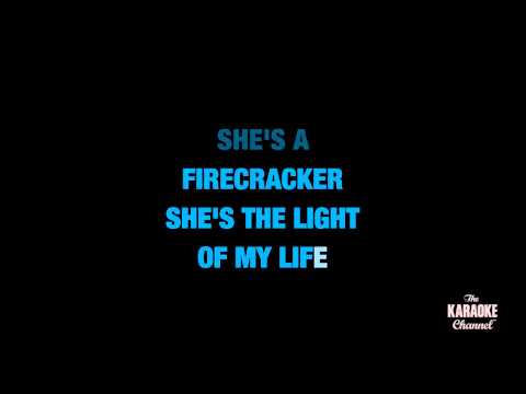 Firecracker in the Style of "Josh Turner" karaoke video with lyrics (no lead vocal)